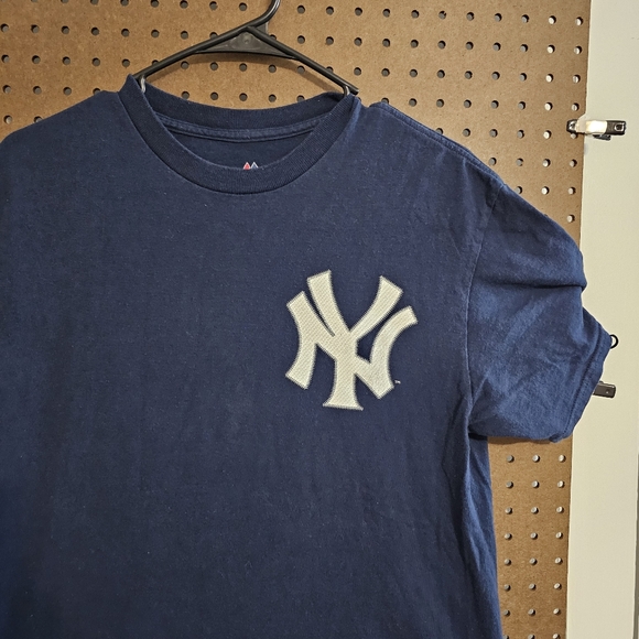 New York Yankees Aaron Judge 2015 Majestic T-shirt UniseX - Picture 2 of 10